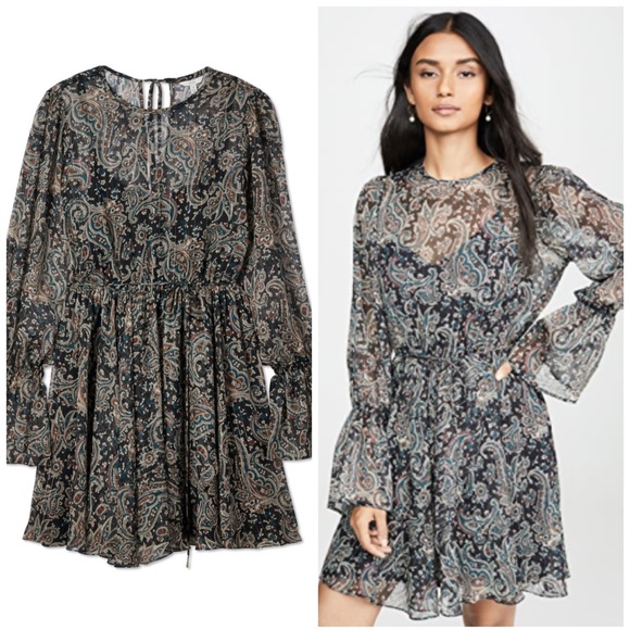 Joie Manning Paisley Dress - Picture 3 of 8